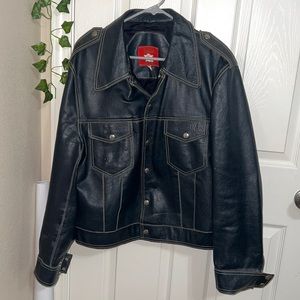Vintage Genuine Leather Jacket